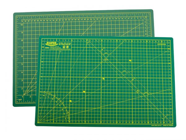 TABLA DE CORTE BIFAZ-A3-45x30cm.VERDE - Imagen 3