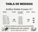 Anillos Doble-0 A4 3:1 - Image 2