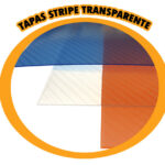 Tapas PP stripe transparente