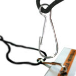 Sujeta credencial -cordel c/gancho-