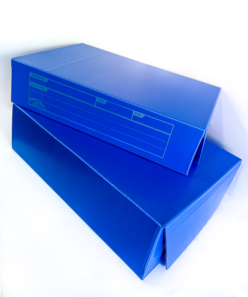 Caja Archivo Plastica -2 Caja Archivo Plastico - Imagen 1