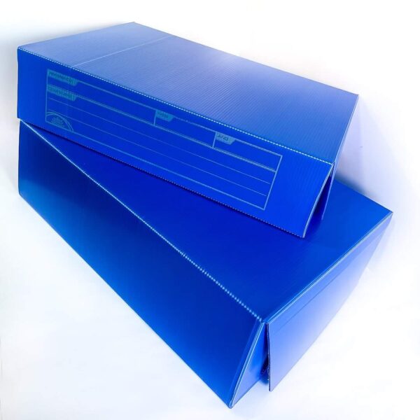 Caja archivo 12 A4 az (24x33x12cm)1un