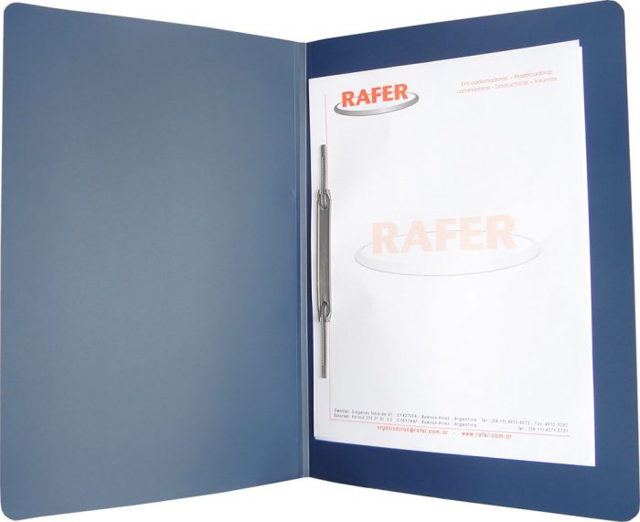 Carpeta-opaca-ambas-caras-e1563998404800 Carpeta c/Grampa Oficio AZUL S500 (x10u) - Image 1