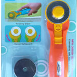 Cutter rotativo 45mm kit + 2 cuchillas